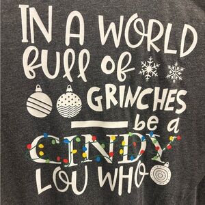 Grinch long sleeve tee